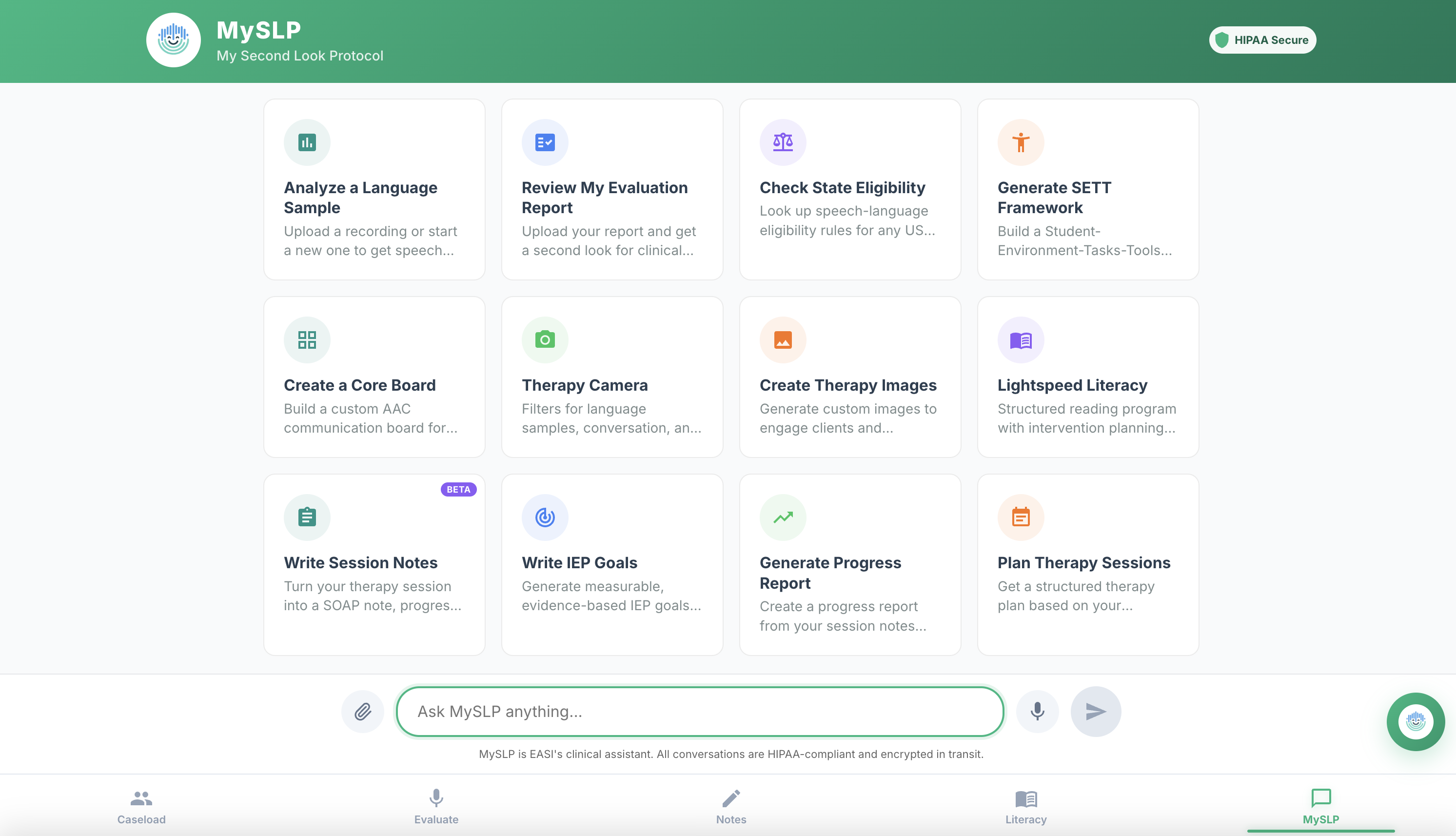MySLP — Your Second Look